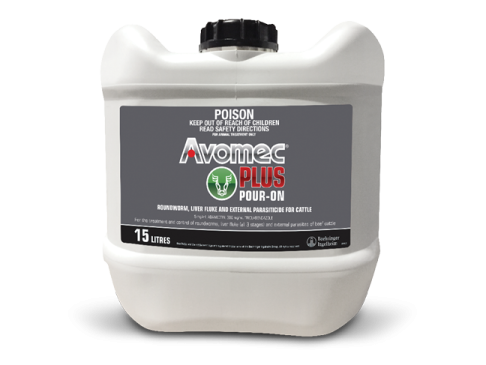 Avomec Plus for Cattle15L Packshot